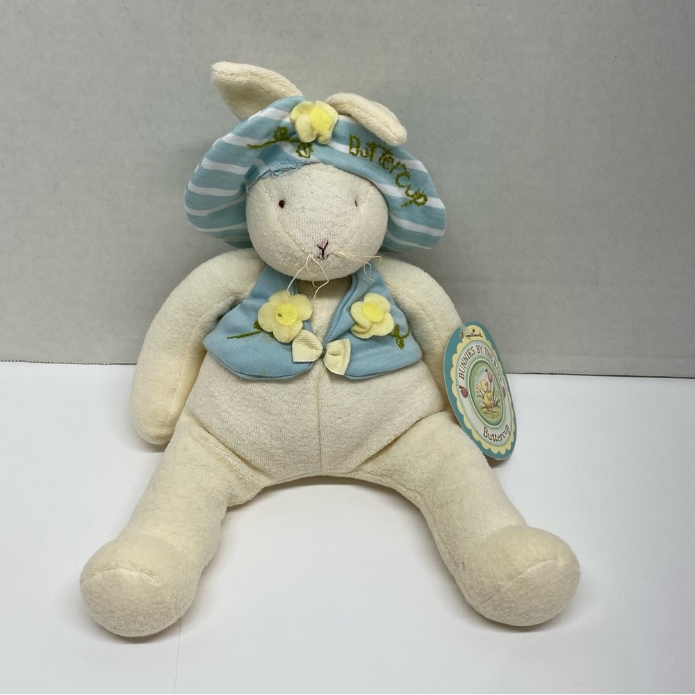 Hallmark Bunnies by The Bay 2003 Buttercup Plush Bunny 13 inch Stuffed Rabbit